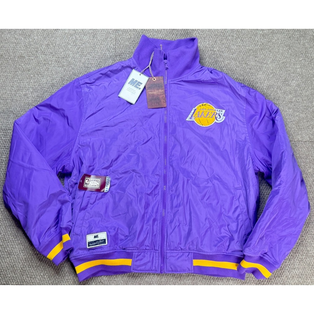 Mitchell & Ness Hardwood Classics NBA Lakers Melody Ehsani Jacket Size XL‎